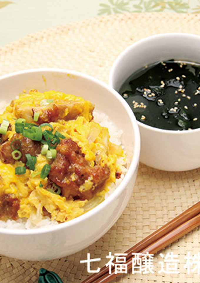白だし唐揚げの親子丼-レシピのメイン写真