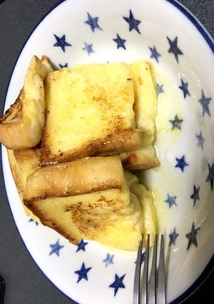 超簡単にフレンチトーストをふんわり♡-レシピのメイン写真