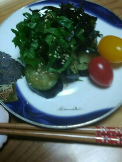 夏の朝食に(^q^)茄子の浅漬け-レシピのメイン写真