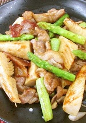 筍と豚肉のオイスター炒め-レシピのメイン写真