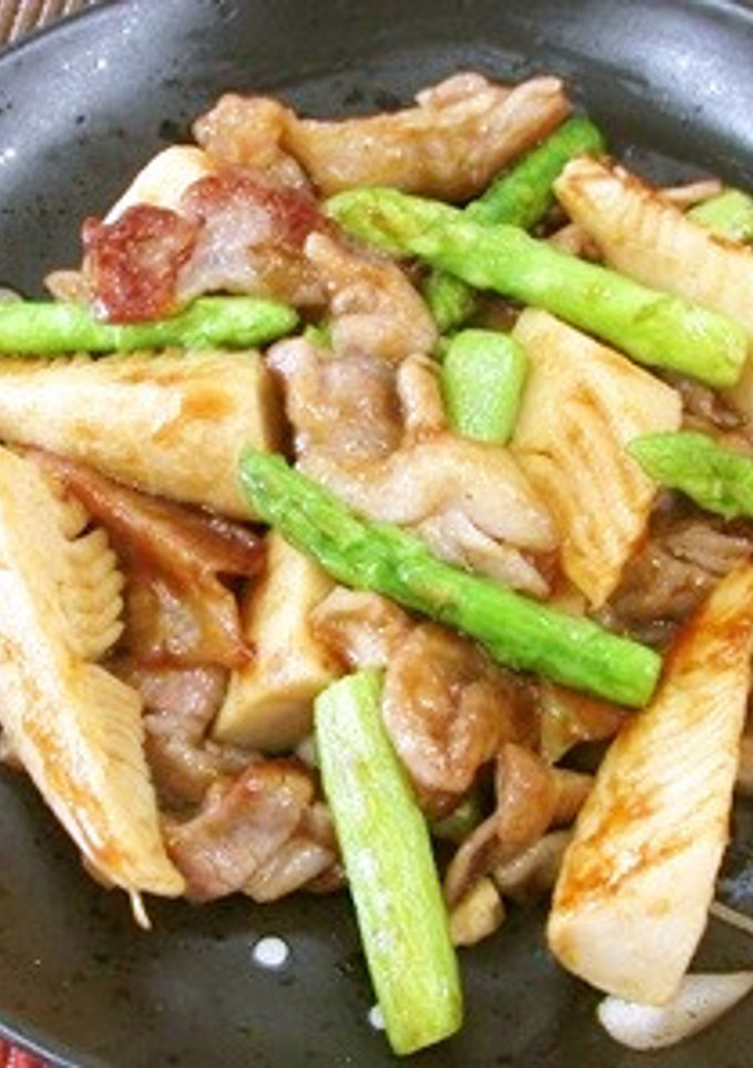 筍と豚肉のオイスター炒め-レシピのメイン写真