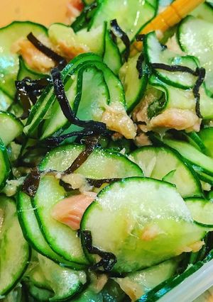 簡単！常備菜◎きゅうりとツナの酢の物-レシピのメイン写真