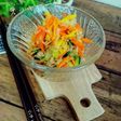 簡単!ズッキーニと人参の中華風ツナサラダ