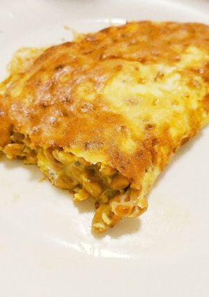 納豆オムレツ☆ダイエット.2-レシピのメイン写真