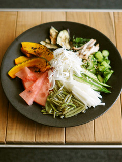 津軽の夏野菜中華そうめん-レシピのメイン写真