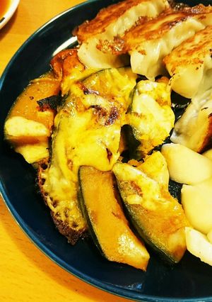 カボチャのカレーチーズ焼き-レシピのメイン写真