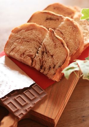 HBおまかせ♪チョコマーブルパン-レシピのメイン写真