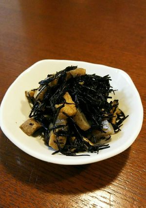 ひじき、干し椎茸、高野豆腐の乾物の煮物-レシピのメイン写真