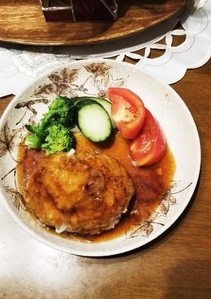 と〰️ても柔らかハンバーグ❗-レシピのメイン写真