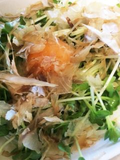 超簡単★山芋・オクラ・カイワレのサラダ-レシピのメイン写真