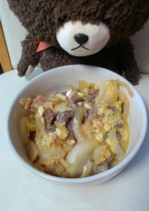 ベーコン入牛丼‼️-レシピのメイン写真