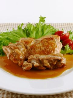 鶏もも肉の白ワインヴィネガー煮込み-レシピのメイン写真