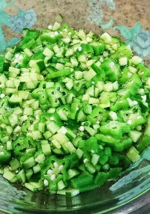 夏野菜で簡単山形のだし風☆-レシピのメイン写真