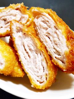 豚ロース薄切り肉のミルフィーユ☆とんかつ-レシピのメイン写真
