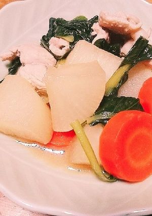 鶏肉と大根の味噌炊き♡-レシピのメイン写真