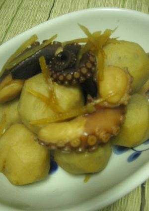 蛸と里芋のコロコロ煮物-レシピのメイン写真