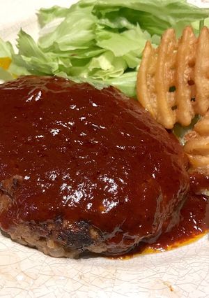洋食屋さんのハンバーグ-レシピのメイン写真