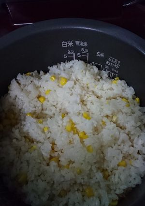 残り物とうもろこしご飯-レシピのメイン写真