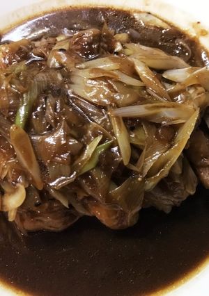 電子レンジ鶏もも肉酒蒸しねぎ味噌和え-レシピのメイン写真