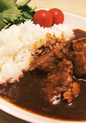 ごろごろポークのカレー♪材料2つ!-レシピのメイン写真