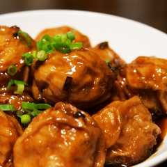 รูปของ 上海の味♡揚げ麩の肉詰め(油面筋塞肉)