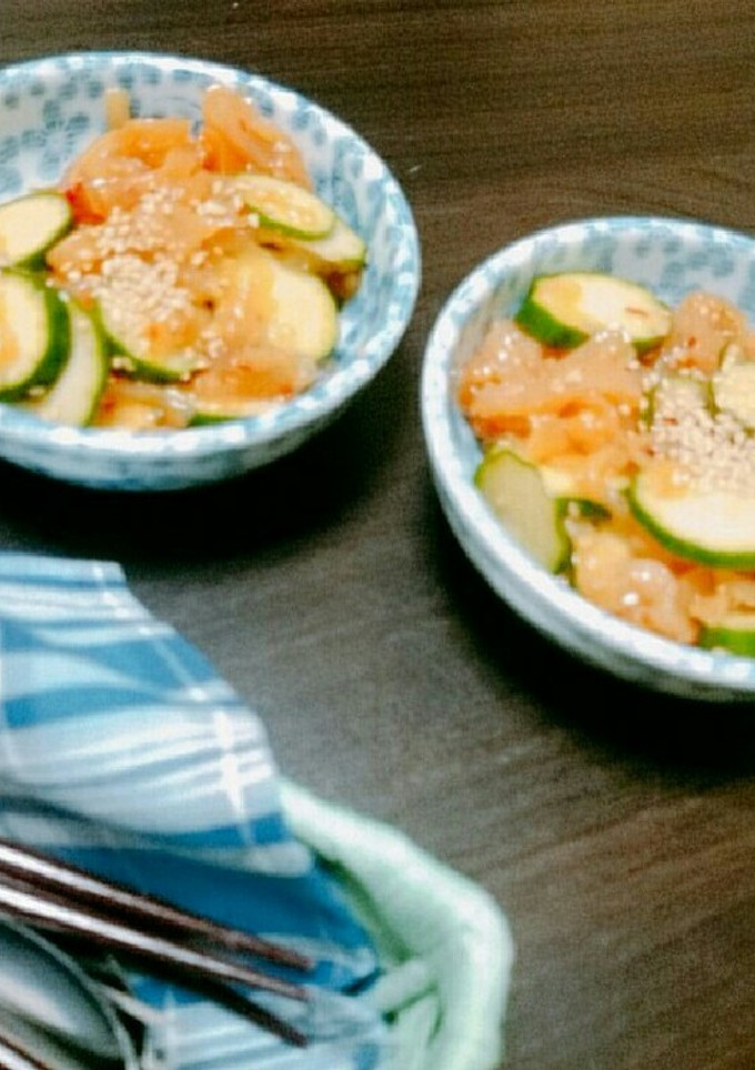 きゅうりと中華くらげのサラダ-レシピのメイン写真