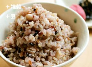 発芽玄米＋雑穀＋豆のごはんの炊き方★簡単-レシピのメイン写真