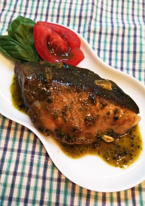 バジル香る♡ブリの照り焼き-レシピのメイン写真
