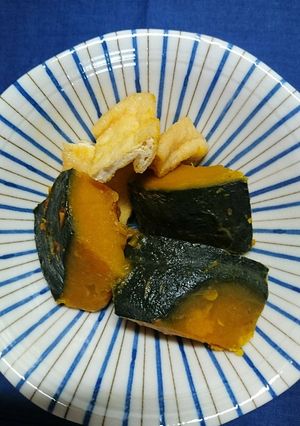 簡単！京揚のカボチャの煮物-レシピのメイン写真