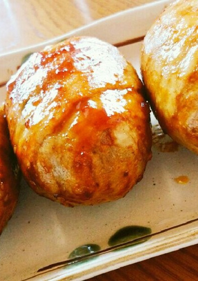 簡単　焼き肉のたれで肉巻きおにぎり-レシピのメイン写真