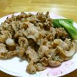 豚のゆかり風味炒め