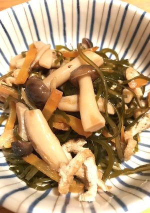 お婆ちゃんの昆布の煮物ヴィーガン 油無し-レシピのメイン写真