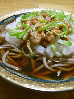 納豆おろしそば-レシピのメイン写真