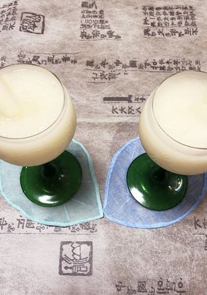 和梨フラッペ〜のどごしスッキリ-レシピのメイン写真