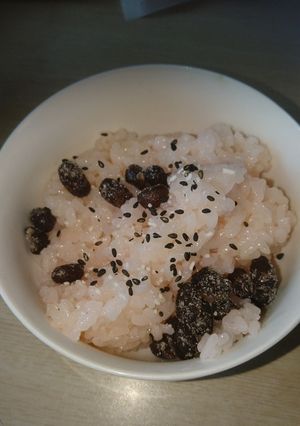 赤飯(甘納豆) 山梨-レシピのメイン写真