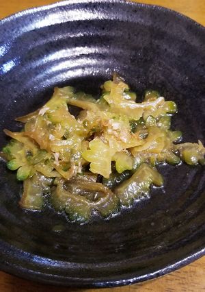 ゴーヤのきんぴら　part2-レシピのメイン写真