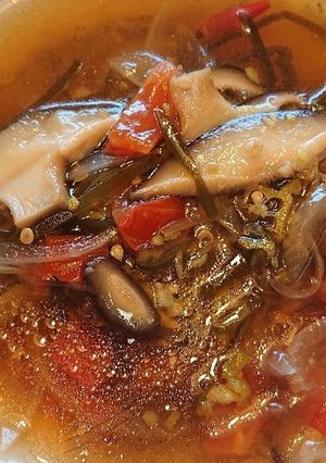 オクラのトロトロ酸っぱスープ♪-レシピのメイン写真