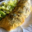 低FODMAP&低糖質茄子チーズオムレツ