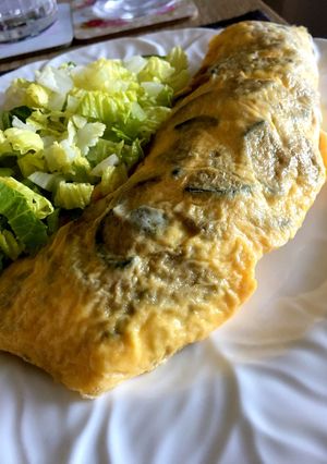 低FODMAP&低糖質茄子チーズオムレツ-レシピのメイン写真