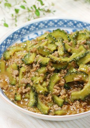麻婆ゴーヤ-レシピのメイン写真