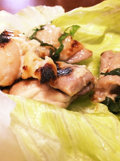 鶏の塩麹焼き〜大葉と山葵とともに〜-レシピのメイン写真