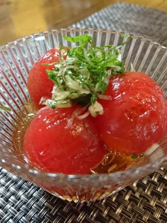 トマトのお浸し×SHiBORO-レシピのメイン写真