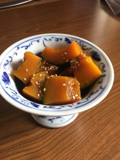 レンジで簡単かぼちゃの煮物★冷凍もok-レシピのメイン写真