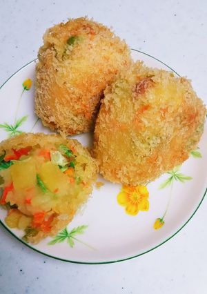 野菜コロッケ-レシピのメイン写真
