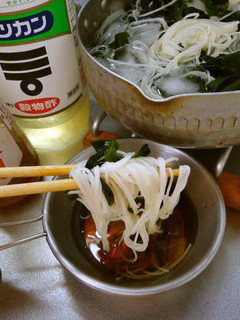最速の氷水のわかめソーメン-レシピのメイン写真
