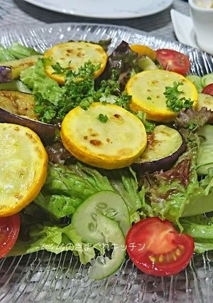 夏野菜の焼きサラダ-レシピのメイン写真