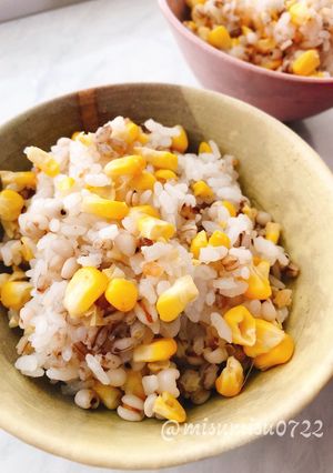 はと麦もち麦入りとうもろこしご飯-レシピのメイン写真