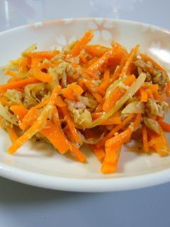にんじんとシーチキンの和えもの-レシピのメイン写真