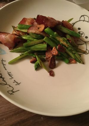 アスパラとベーコンのにんにく炒め-レシピのメイン写真