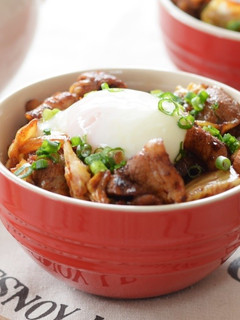 液体塩こうじで豚キムチ丼☀-レシピのメイン写真